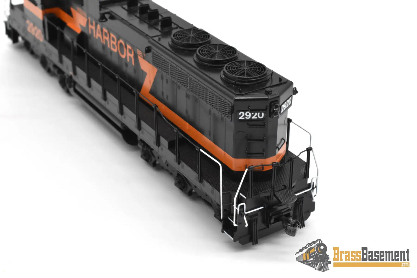 HO Brass - OMI 6773.1 Indiana Harbor Belt IHB SD20 #2920 - F/P Black w/ Orange - Mint DCC SOUND Diesel