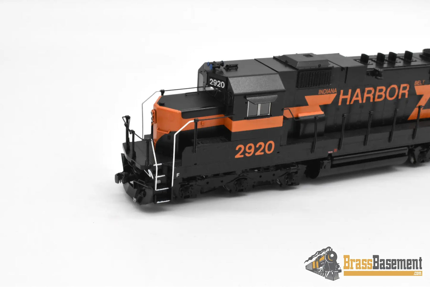 HO Brass - OMI 6773.1 Indiana Harbor Belt IHB SD20 #2920 - F/P Black w/ Orange - Mint DCC SOUND Diesel