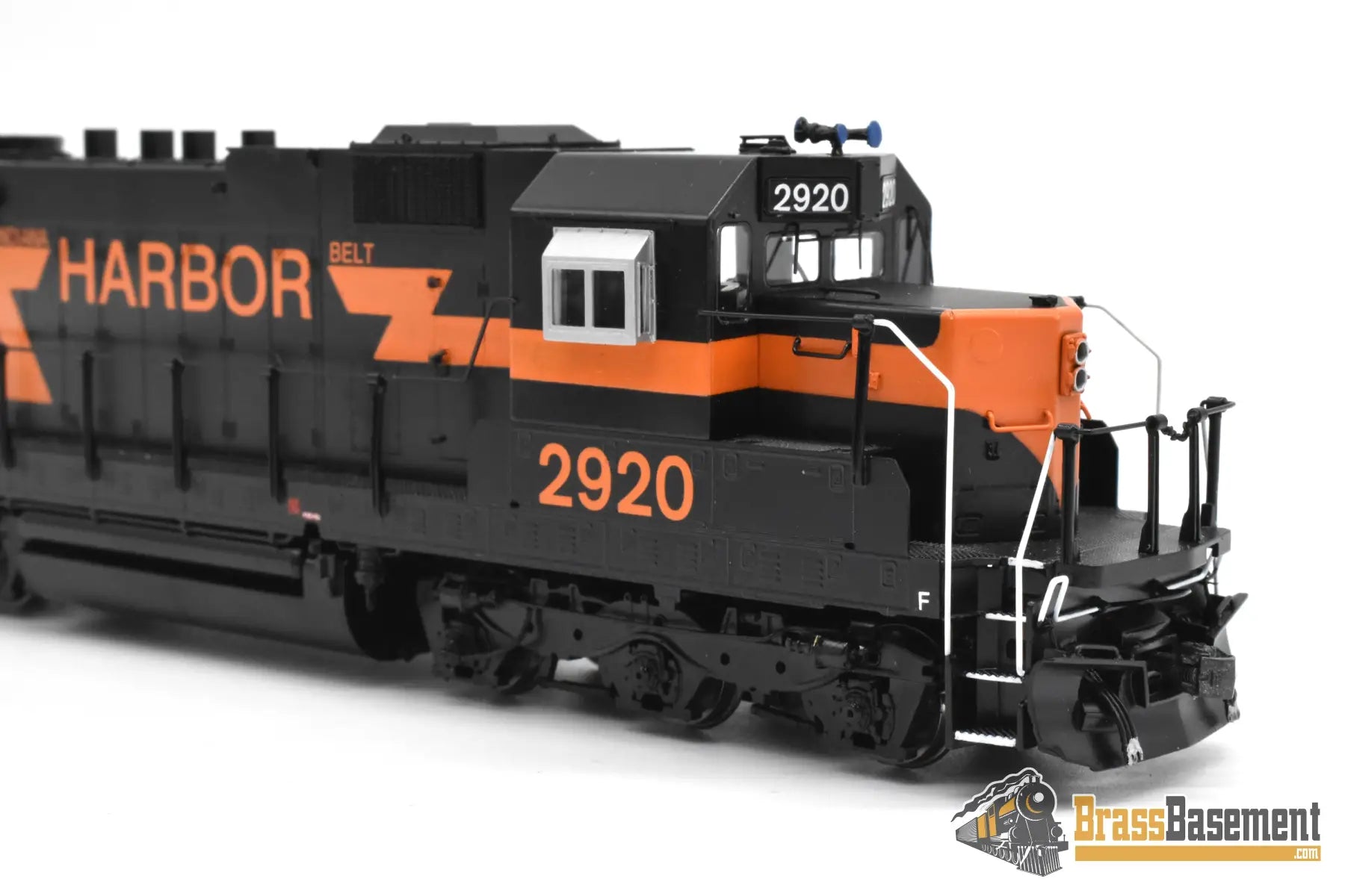 HO Brass - OMI 6773.1 Indiana Harbor Belt IHB SD20 #2920 - F/P Black w/ Orange - Mint DCC SOUND Diesel