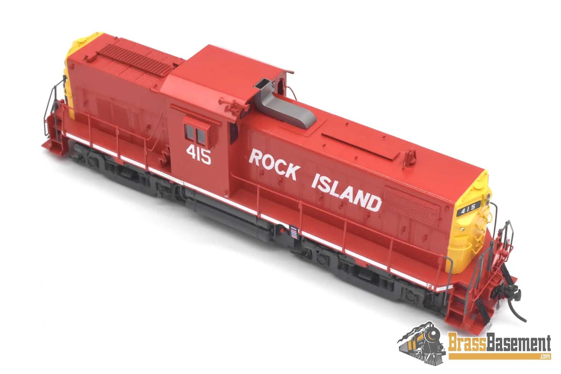 Ho Brass - Omi 70078.3 Crip Rock Island Alco C415 #415 Factory Paint Dcc Sound Diesel