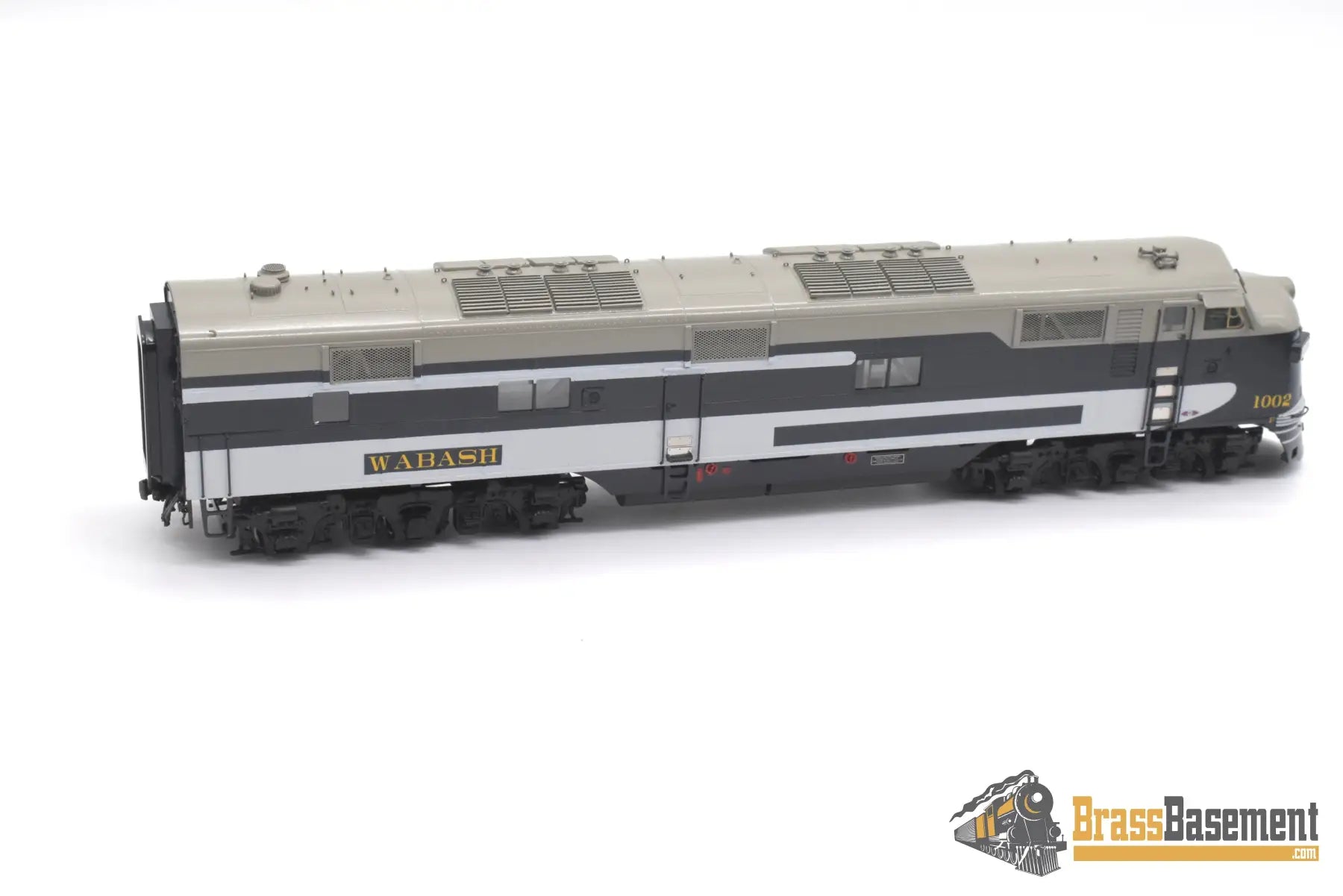 Ho Brass - Omi Aa - 1248 - 1 Wabash E7A #1002 Blue Gray F/P W/ New Gears Diesel