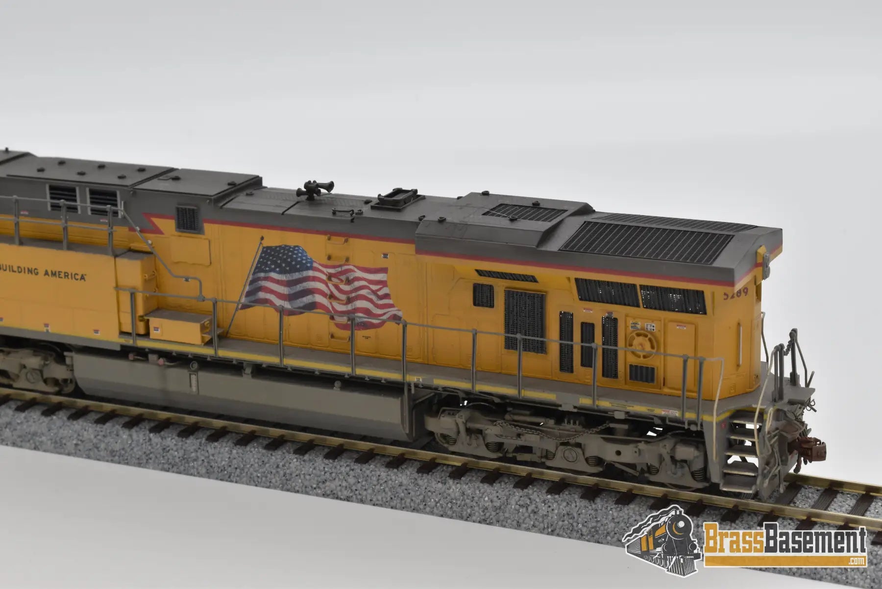 Ho Brass - Omi Aa - 1260 - 3 Union Pacific Up C45Accte Dcc/Sound/Weathering By Weathermytrains