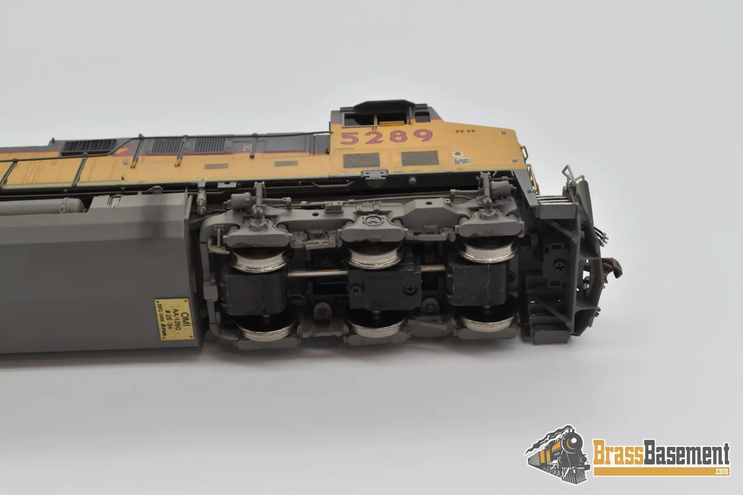 Ho Brass - Omi Aa - 1260 - 3 Union Pacific Up C45Accte Dcc/Sound/Weathering By Weathermytrains