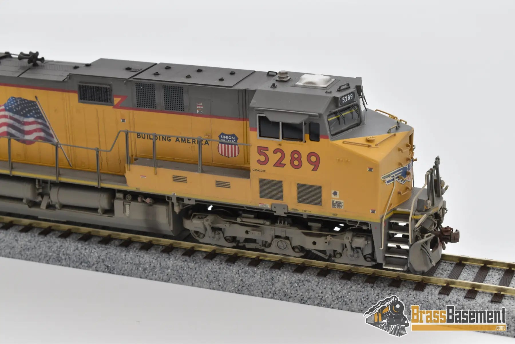 Ho Brass - Omi Aa - 1260 - 3 Union Pacific Up C45Accte Dcc/Sound/Weathering By Weathermytrains