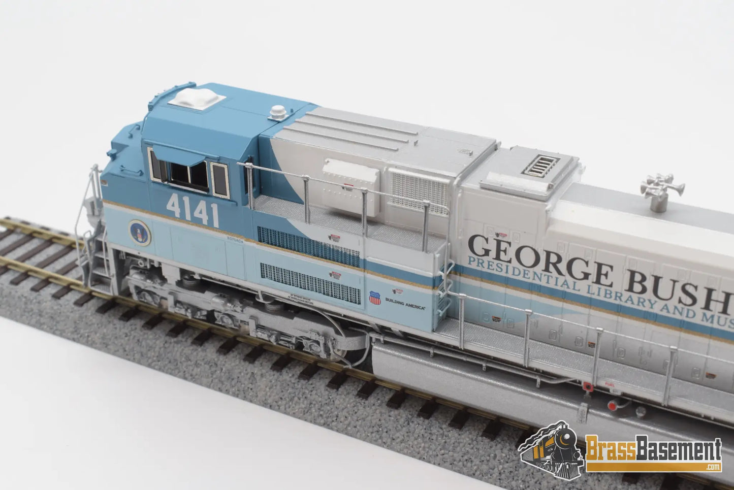 Ho Brass - Omi Aa - 4141 - 1 Union Pacific George Bush 4141 Sd70Ace Mint Diesel
