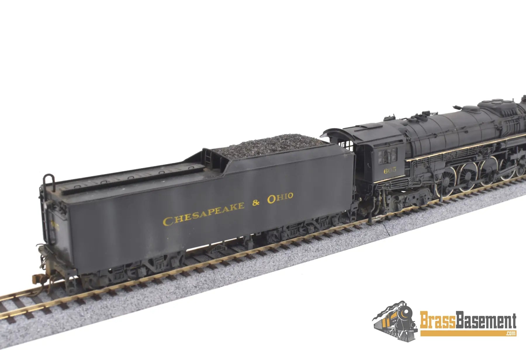 Ho Brass - Omi C&O Chesapeake & Ohio J - 3A 4 - 8 - 4 Custom Paint Steam