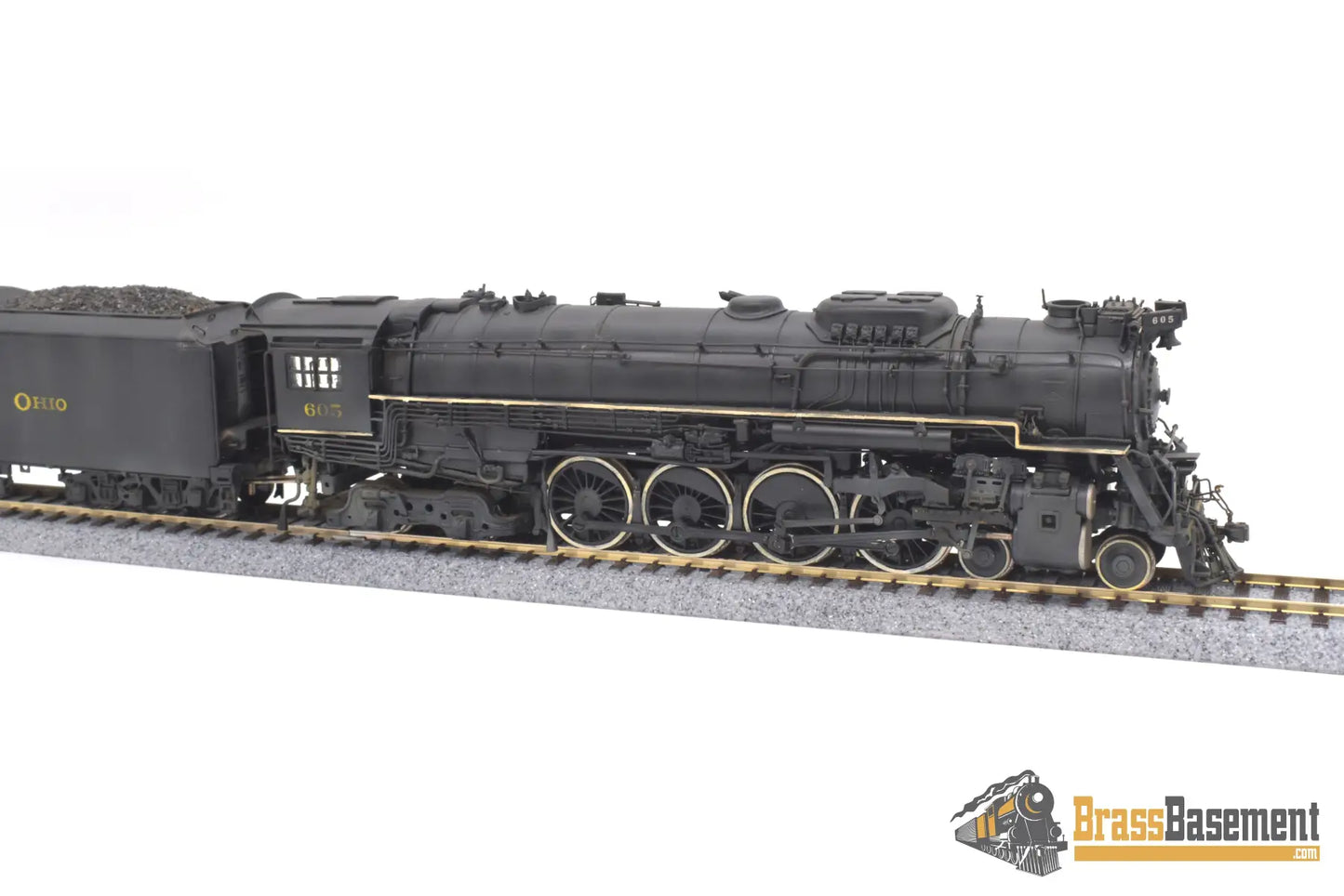 Ho Brass - Omi C&O Chesapeake & Ohio J - 3A 4 - 8 - 4 Custom Paint Steam