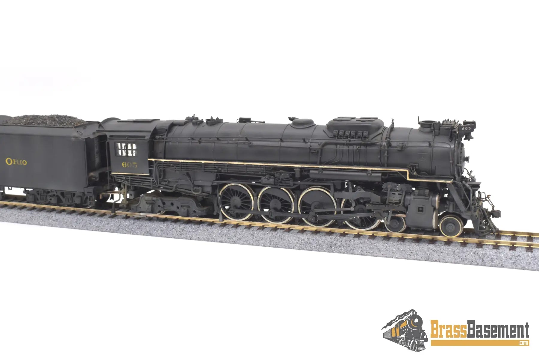 Ho Brass - Omi C&O Chesapeake & Ohio J - 3A 4 - 8 - 4 Custom Paint Steam
