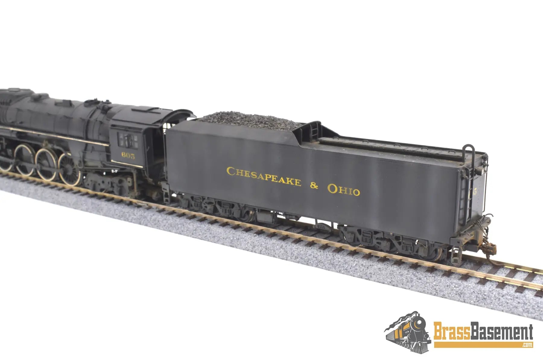 Ho Brass - Omi C&O Chesapeake & Ohio J - 3A 4 - 8 - 4 Custom Paint Steam