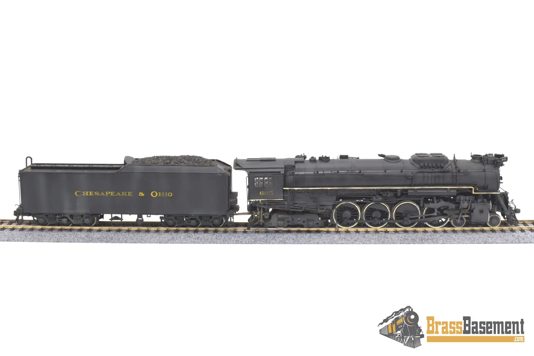 Ho Brass - Omi C&O Chesapeake & Ohio J - 3A 4 - 8 - 4 Custom Paint Steam