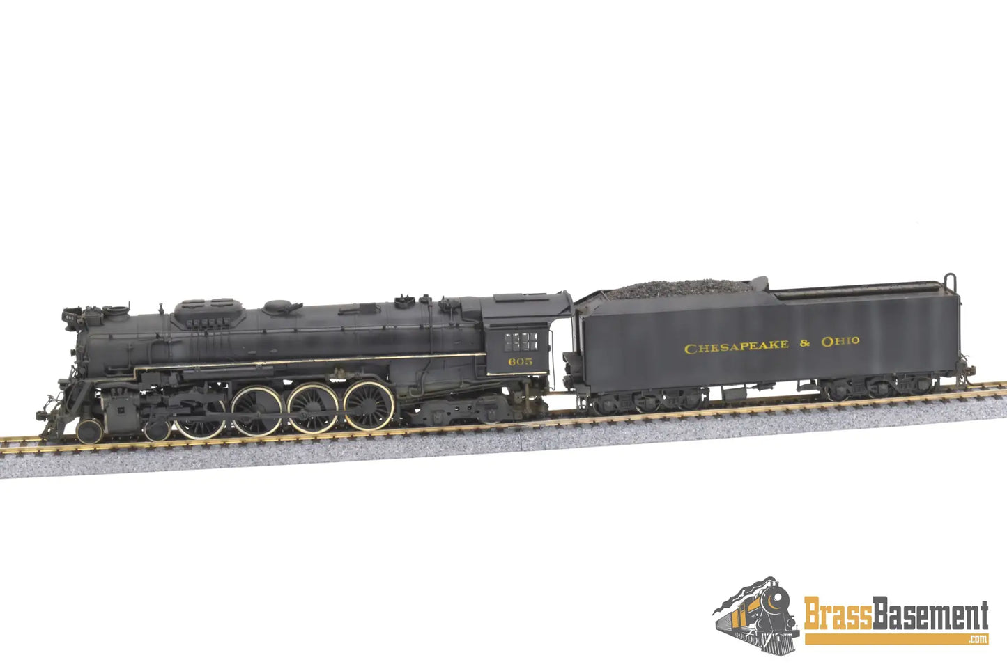 Ho Brass - Omi C&O Chesapeake & Ohio J - 3A 4 - 8 - 4 Custom Paint Steam