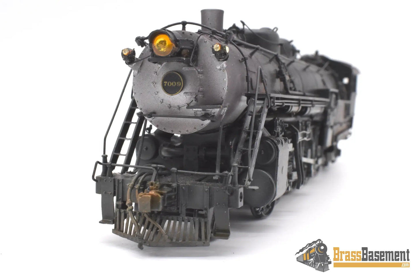 Ho Brass - Omi Cb&Q Burlington B1-A 4-8-2 W/ Coffin Fwh Custom Painted Steam