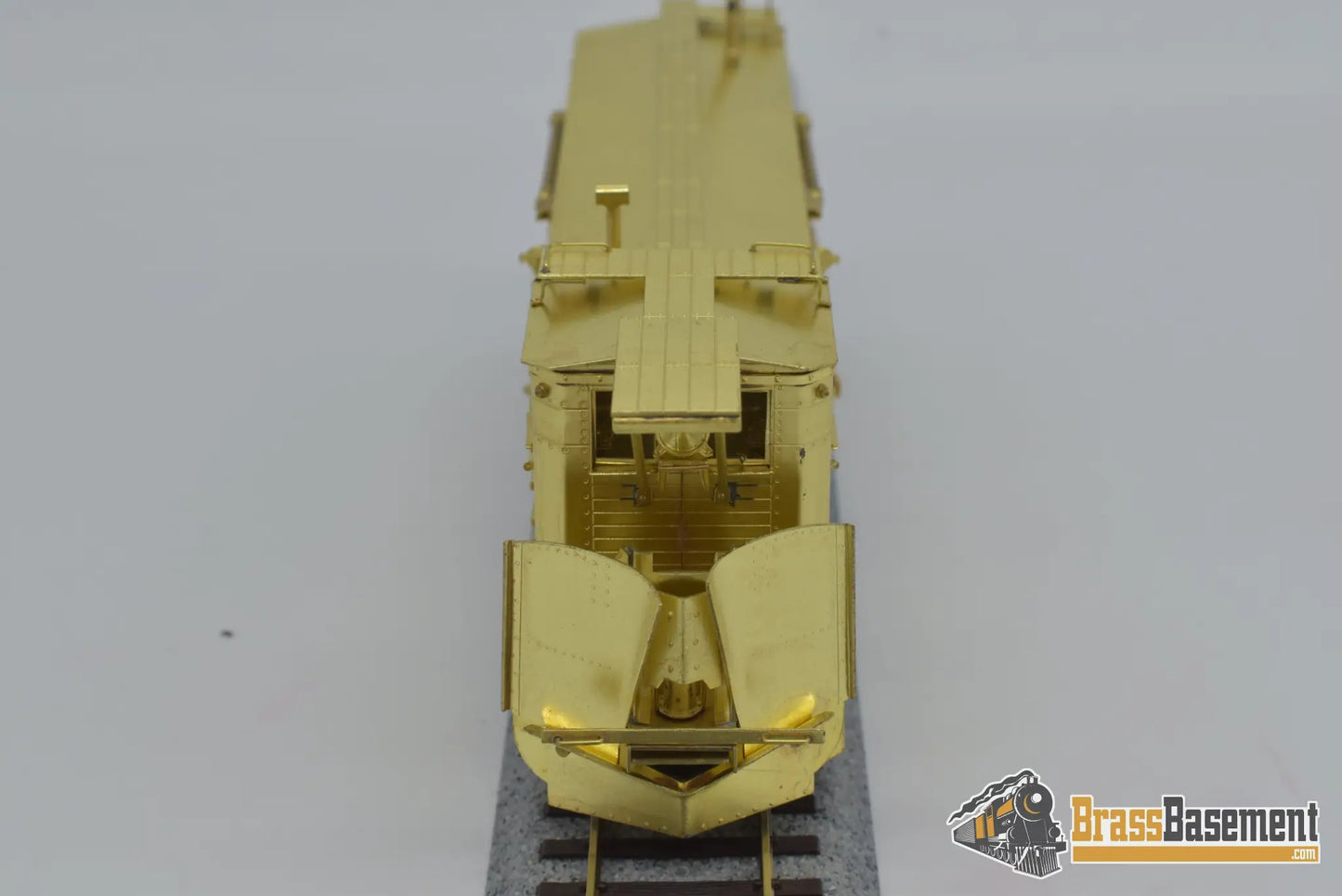 Ho Brass - Omi Great Northern Snow Dozer Mint / Ajin Freight