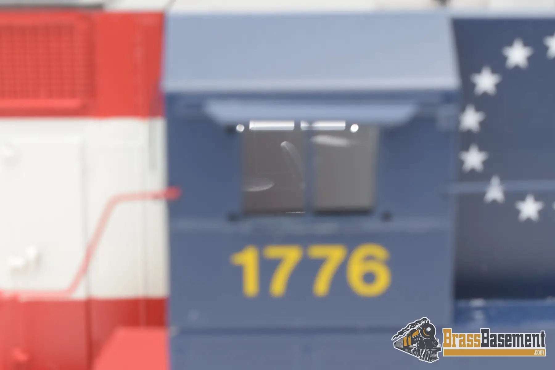 Ho Brass - Omi N&W 1776 Sd45 Bicentennial Factory Paint