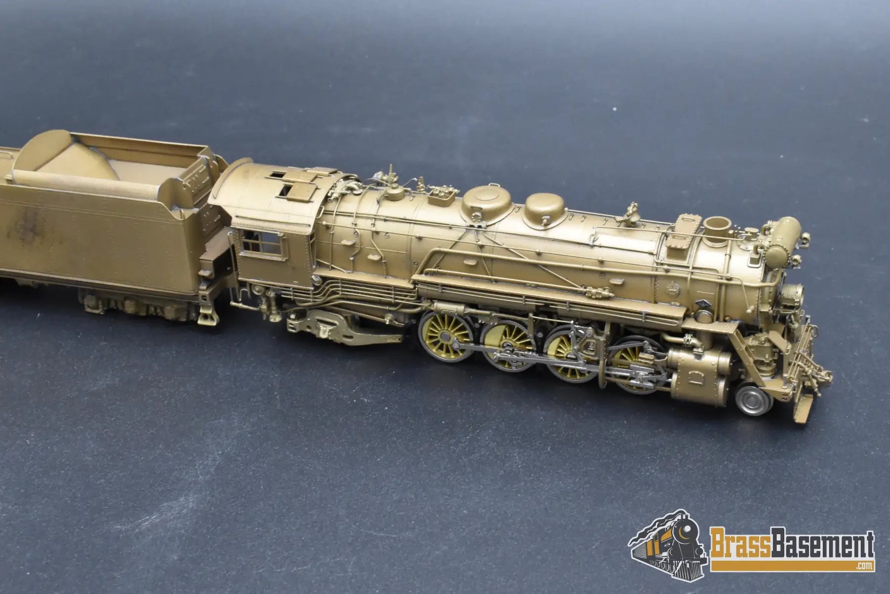 HO Brass - OMI New York Central NYC Big Four Version H-10b Mikado - Unpainted - AS-IS Steam