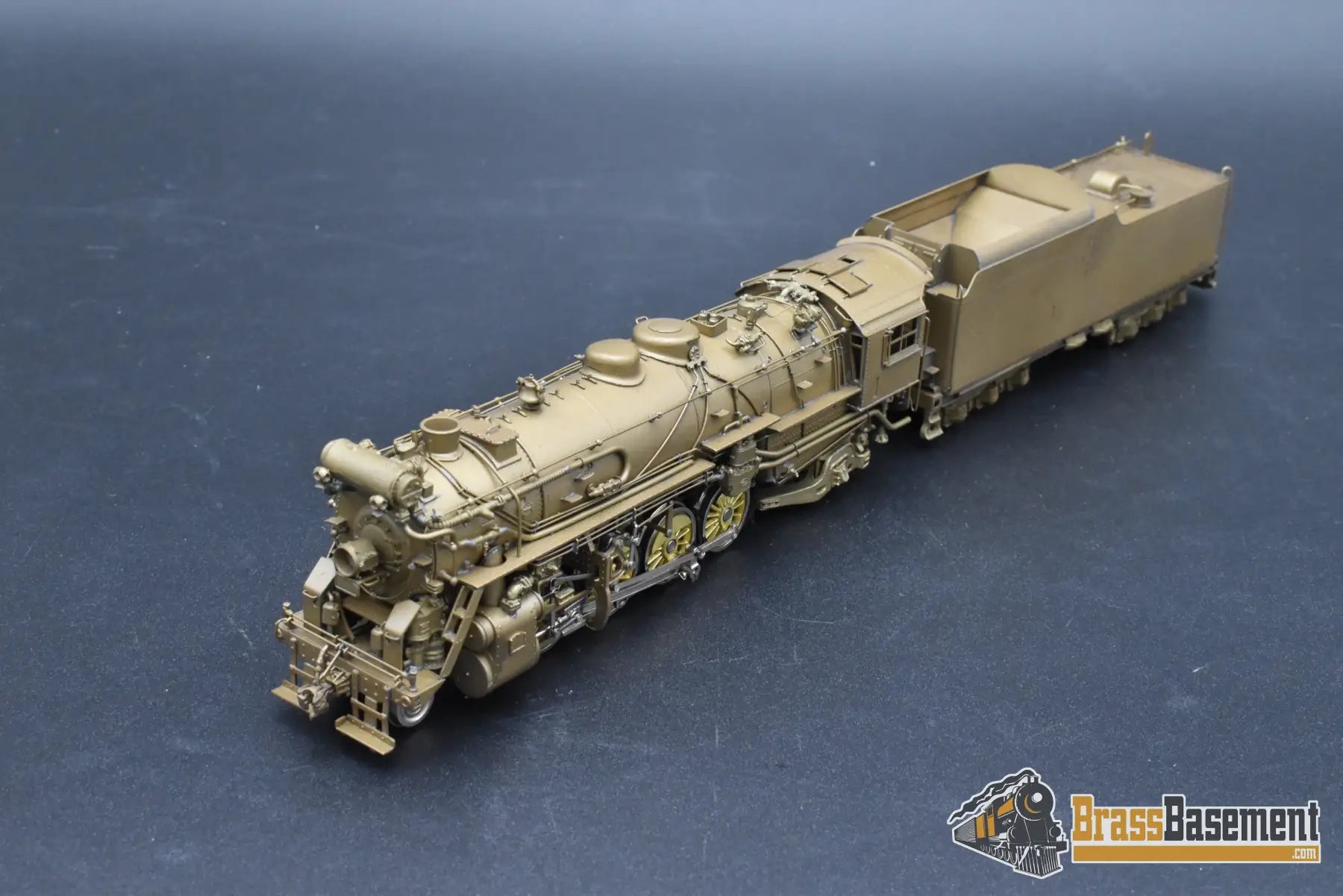 HO Brass - OMI New York Central NYC Big Four Version H-10b Mikado - Unpainted - AS-IS Steam