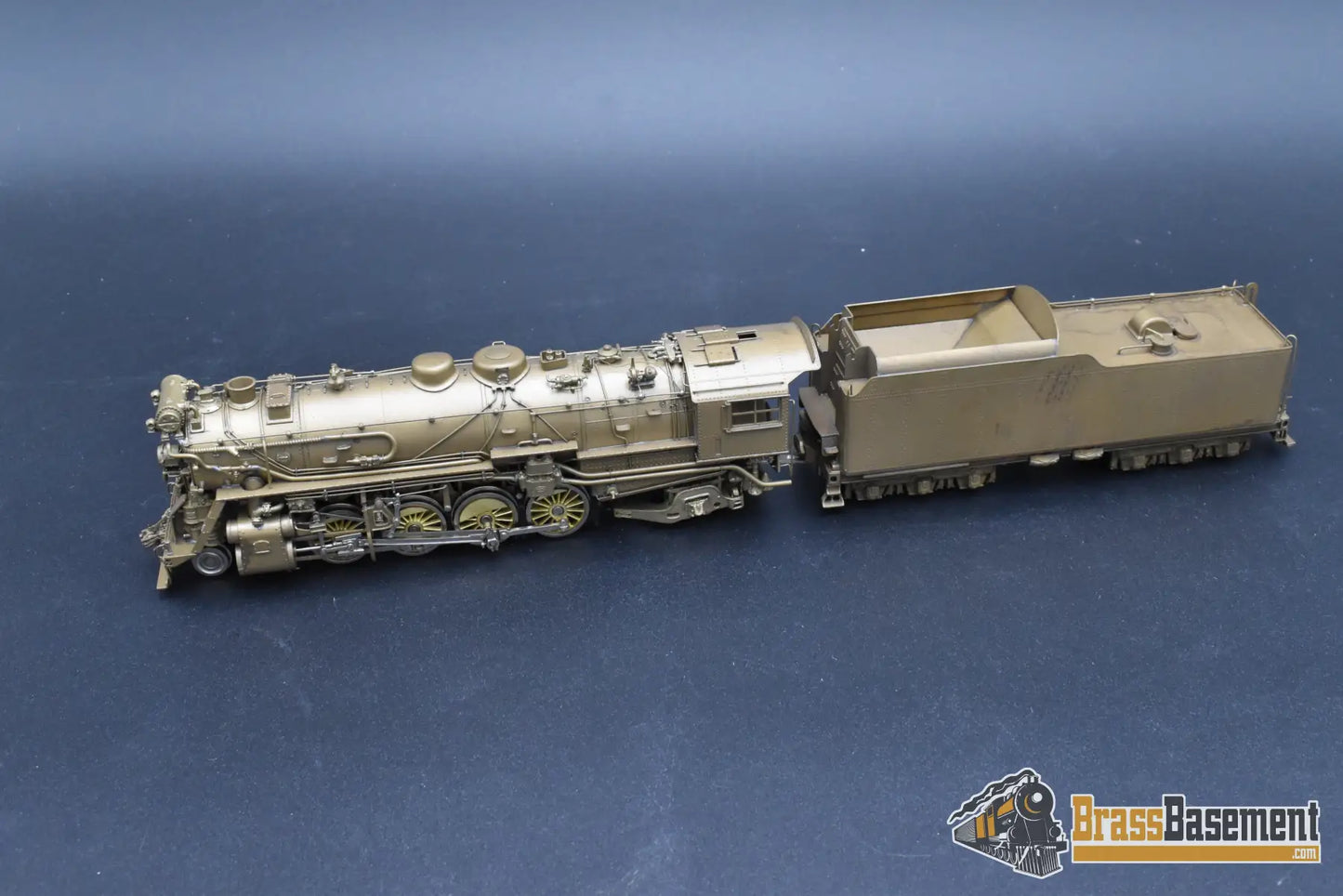 HO Brass - OMI New York Central NYC Big Four Version H-10b Mikado - Unpainted - AS-IS Steam