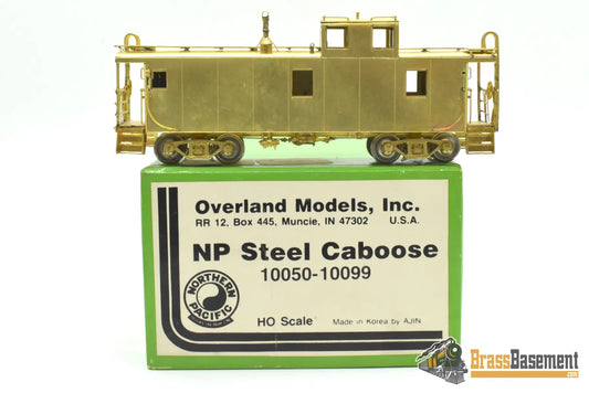 HO Brass - OMI Northern Pacific NP Steel Caboose - Unpainted Mint 1981 Caboose