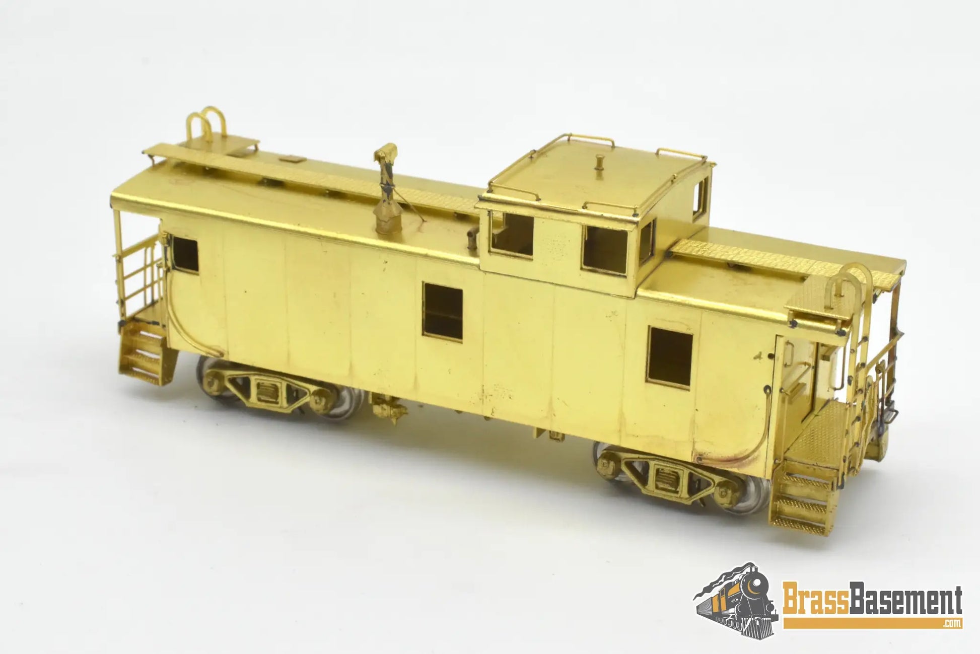 HO Brass - OMI Northern Pacific NP Steel Caboose - Unpainted Mint 1981 Caboose