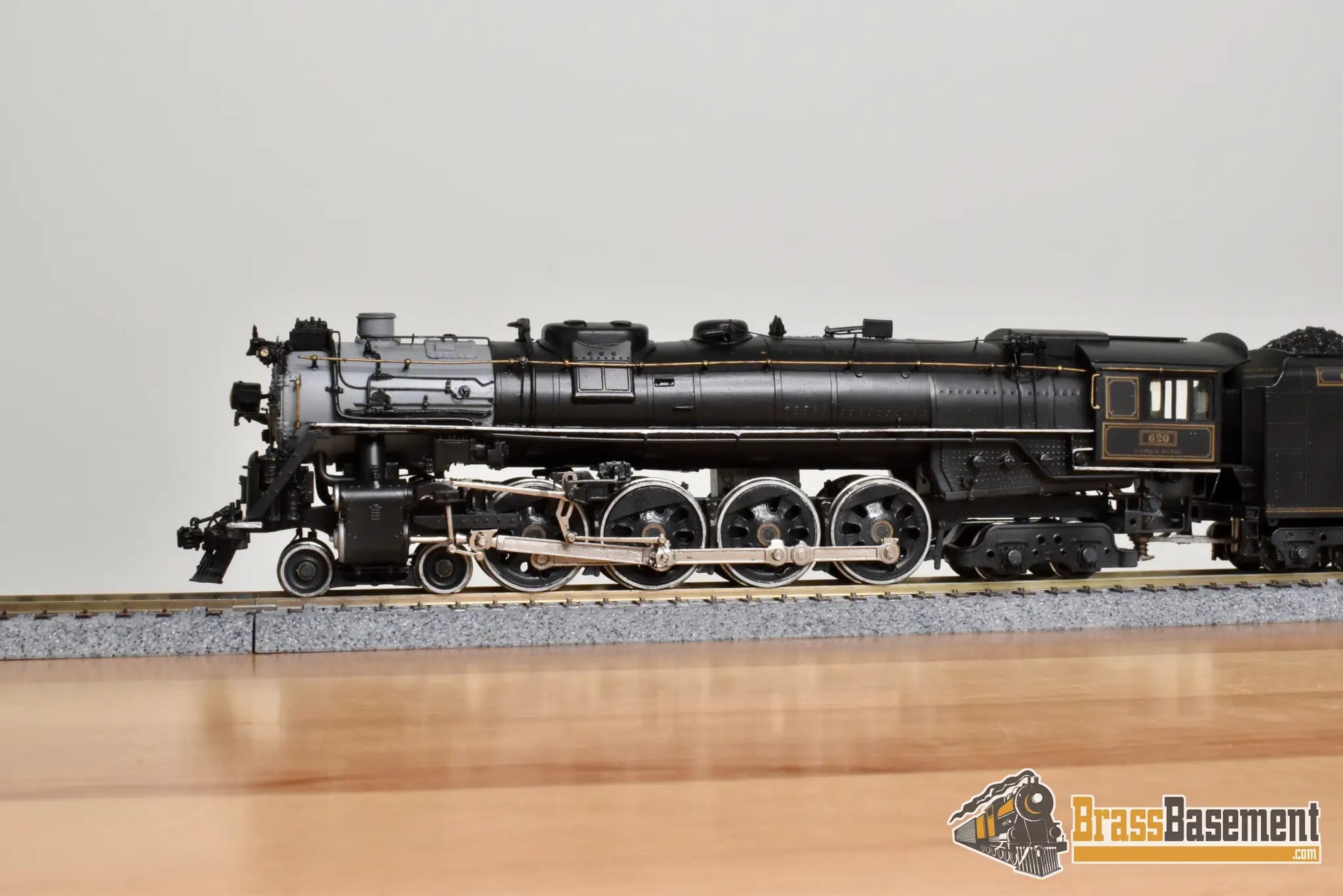 HO Brass - OMI RF&P Richmond Fredericksburg & Potomac 4-8-4 #620 ’George Wythe’ - C/P - Steam