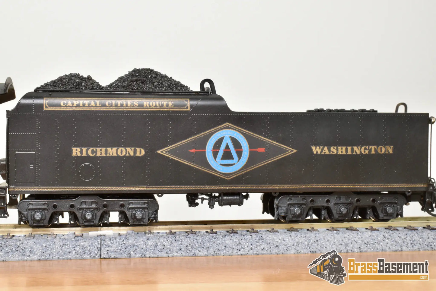 HO Brass - OMI RF&P Richmond Fredericksburg & Potomac 4-8-4 #620 ’George Wythe’ - C/P - Steam