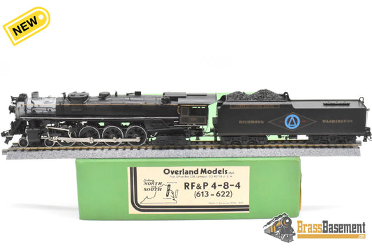 HO Brass - OMI RF&P Richmond Fredericksburg & Potomac 4-8-4 #620 ’George Wythe’ - C/P - Steam