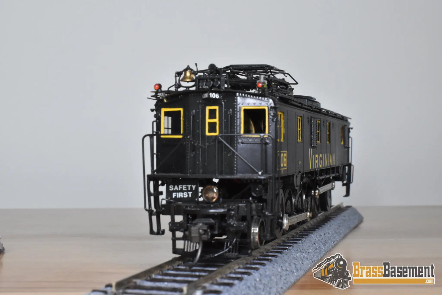 HO Brass - OMI Virginian Railway EL-3A Electric 3-Unit JackShaft Set - CPOMI - Nice Runner - Electric
