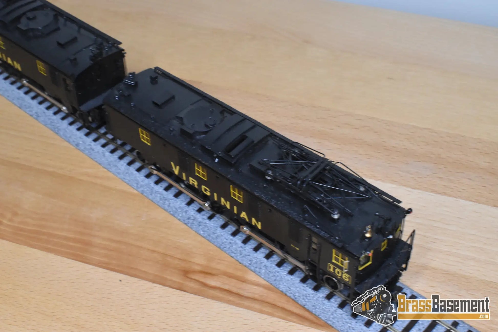 HO Brass - OMI Virginian Railway EL-3A Electric 3-Unit JackShaft Set - CPOMI - Nice Runner - Electric