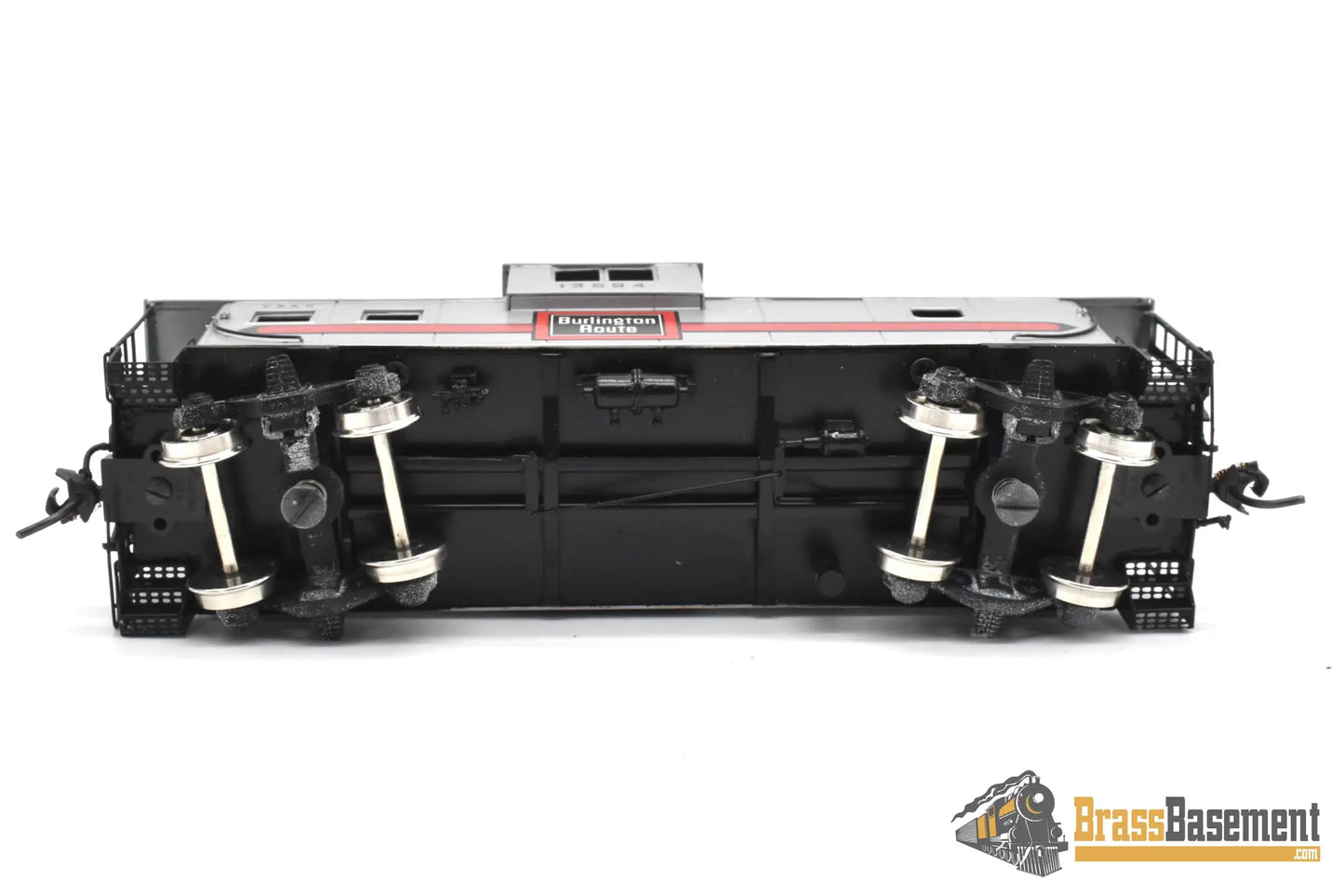 HO Brass - Oriental Burlington CB&Q NE-13 Caboose - Custom Painted Samhongsa Caboose