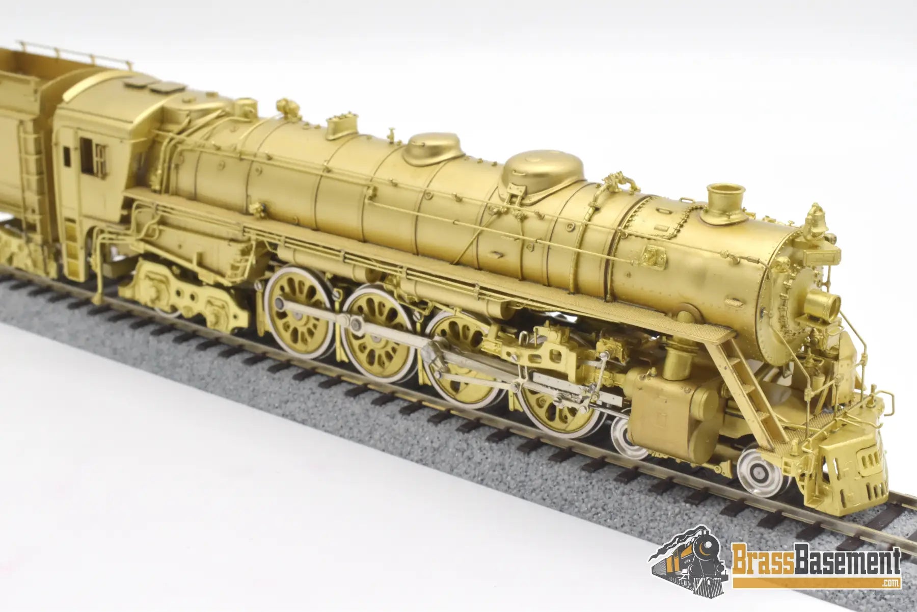 Ho Brass - Oriental Grand Trunk Western Gtw U-3B 4-8-4 Unpainted Samhongsa Steam