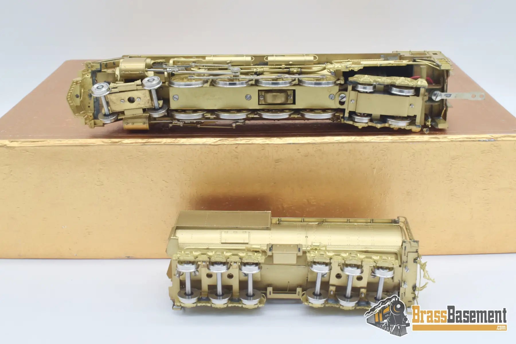 Ho Brass - Oriental Grand Trunk Western Gtw U-3B 4-8-4 Unpainted Samhongsa Steam