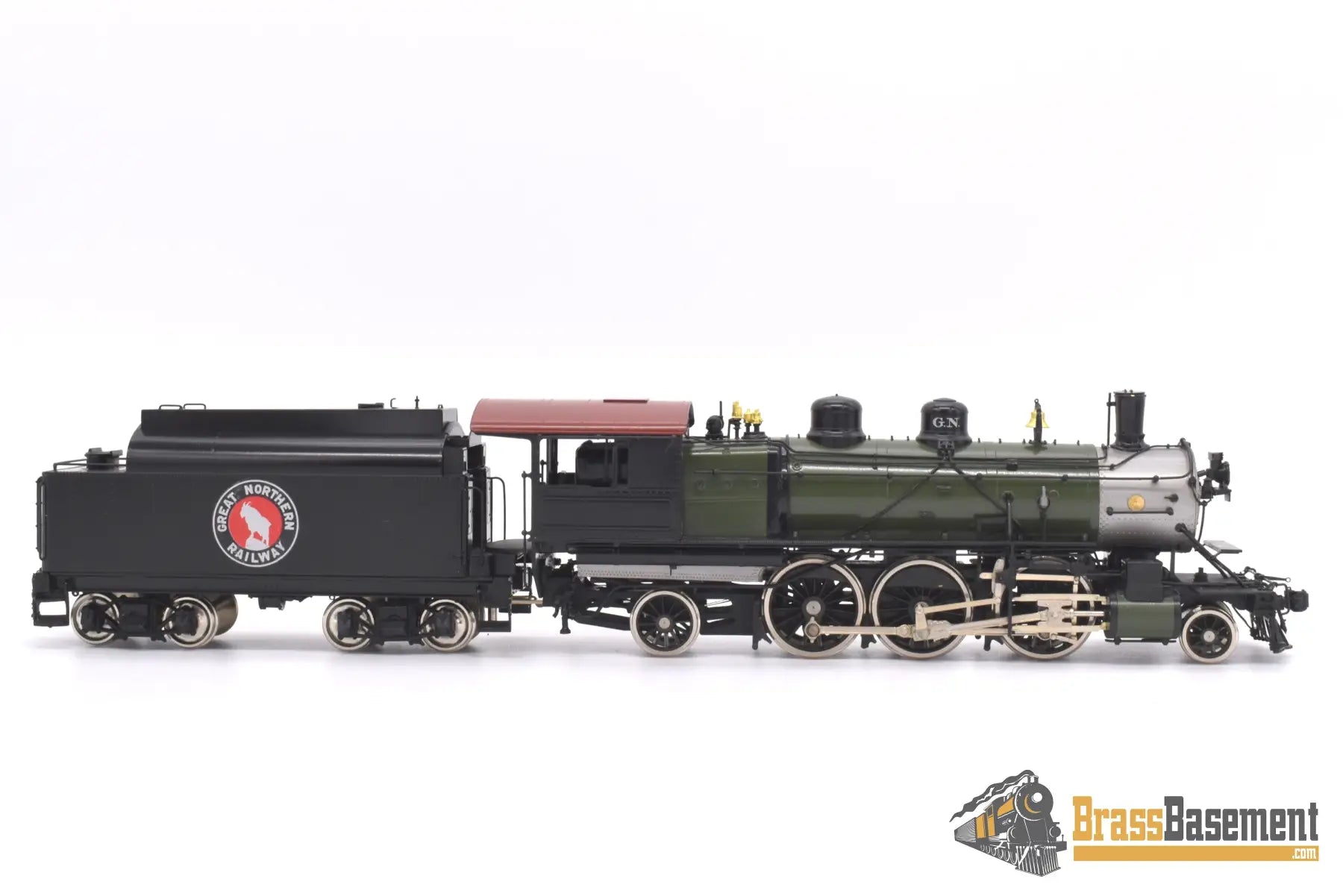 Ho Brass - Oriental Great Northern Gn J - 1 2 - 6 - 2 Factory Painted Mint Steam