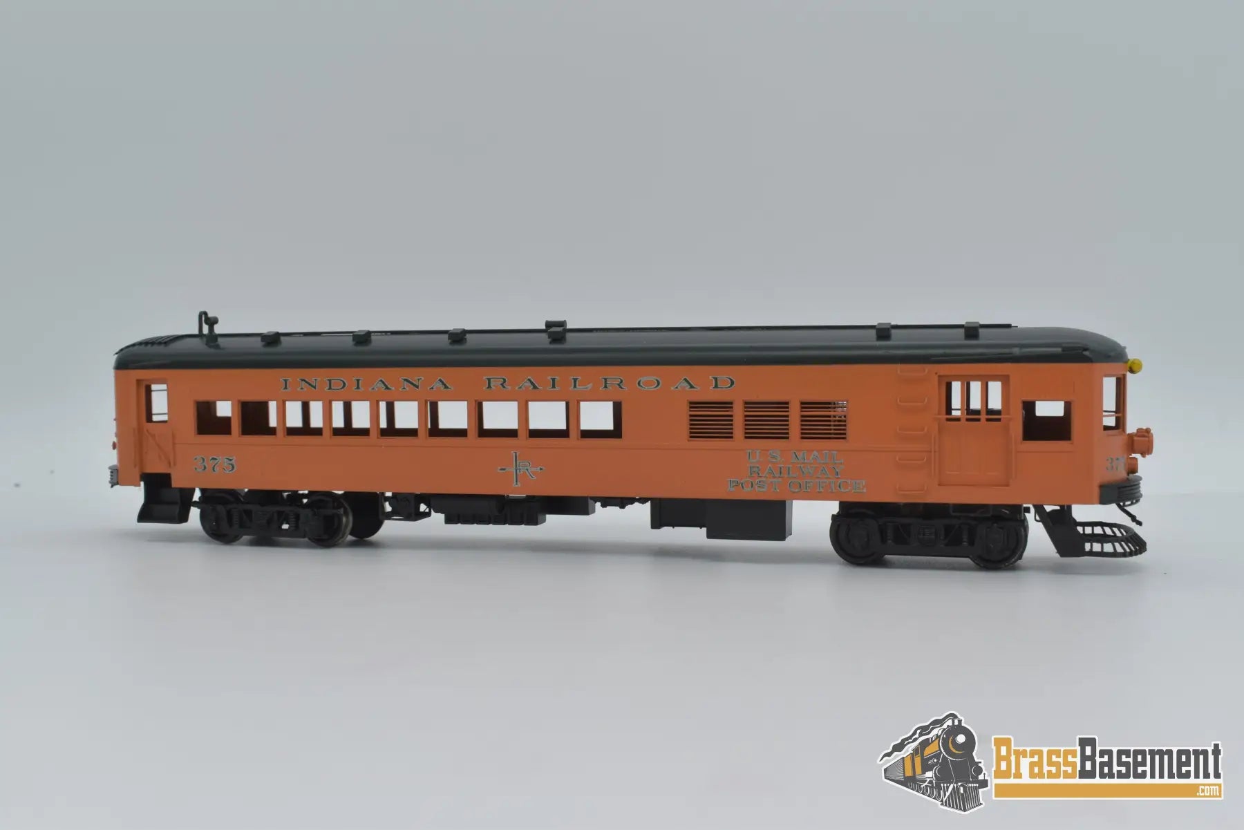 Ho Brass - Oriental Indiana Railroad Coach Rpo P570 F/P Version. Rare Interurban