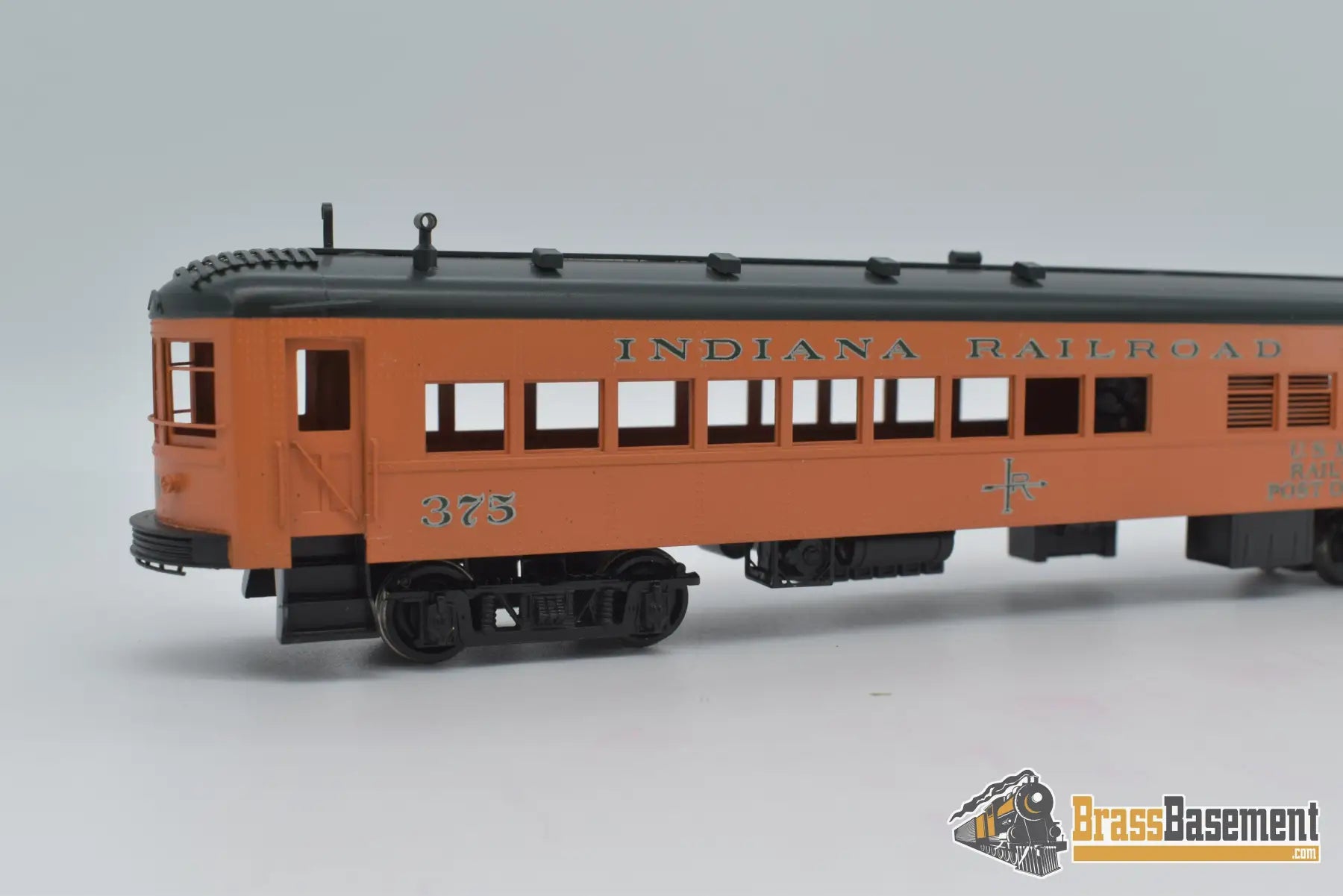 Ho Brass - Oriental Indiana Railroad Coach Rpo P570 F/P Version. Rare Interurban