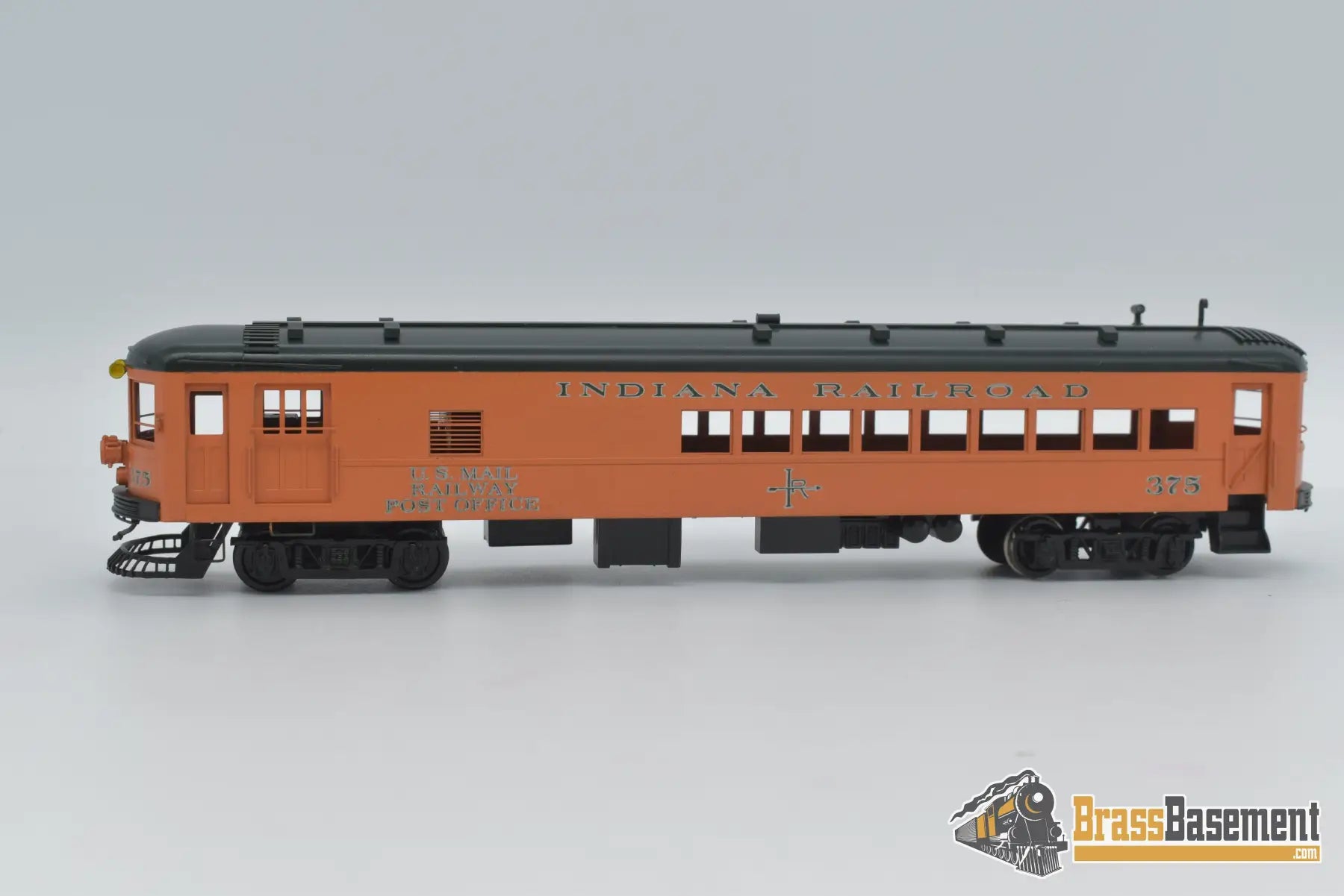 Ho Brass - Oriental Indiana Railroad Coach Rpo P570 F/P Version. Rare Interurban
