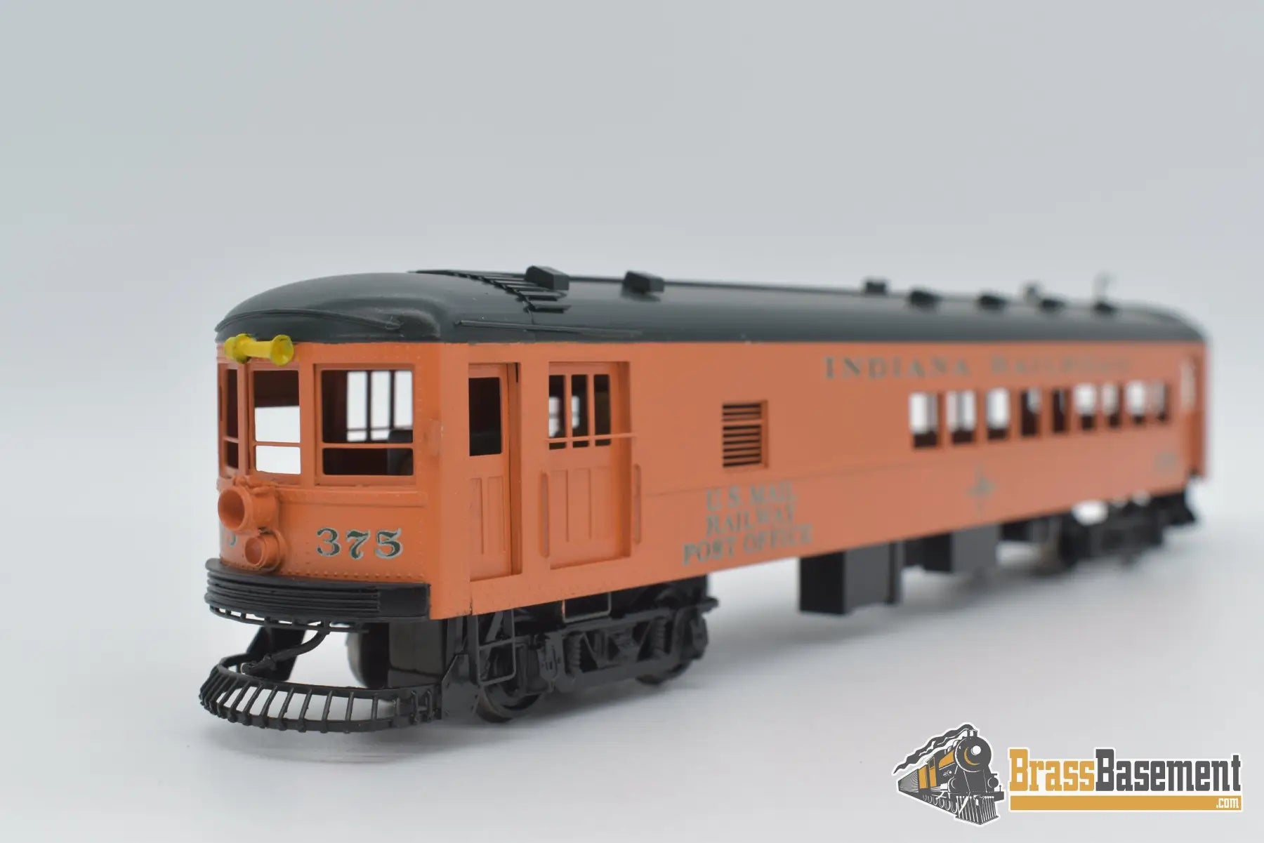 Ho Brass - Oriental Indiana Railroad Coach Rpo P570 F/P Version. Rare Interurban