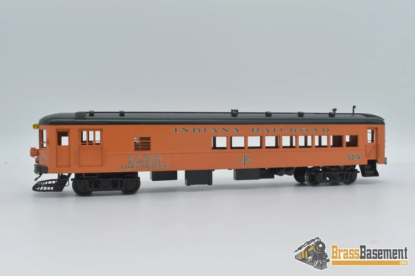 Ho Brass - Oriental Indiana Railroad Coach Rpo P570 F/P Version. Rare Interurban
