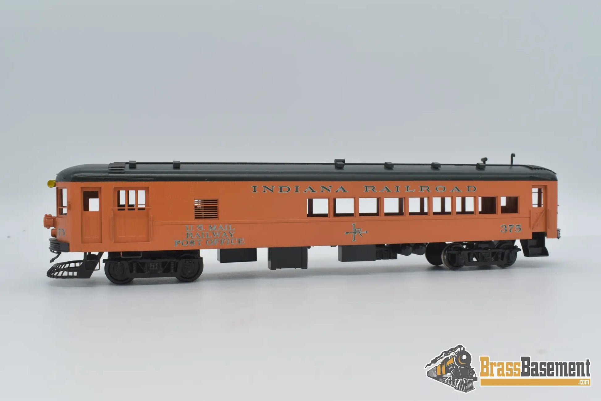 Ho Brass - Oriental Indiana Railroad Coach Rpo P570 F/P Version. Rare Interurban