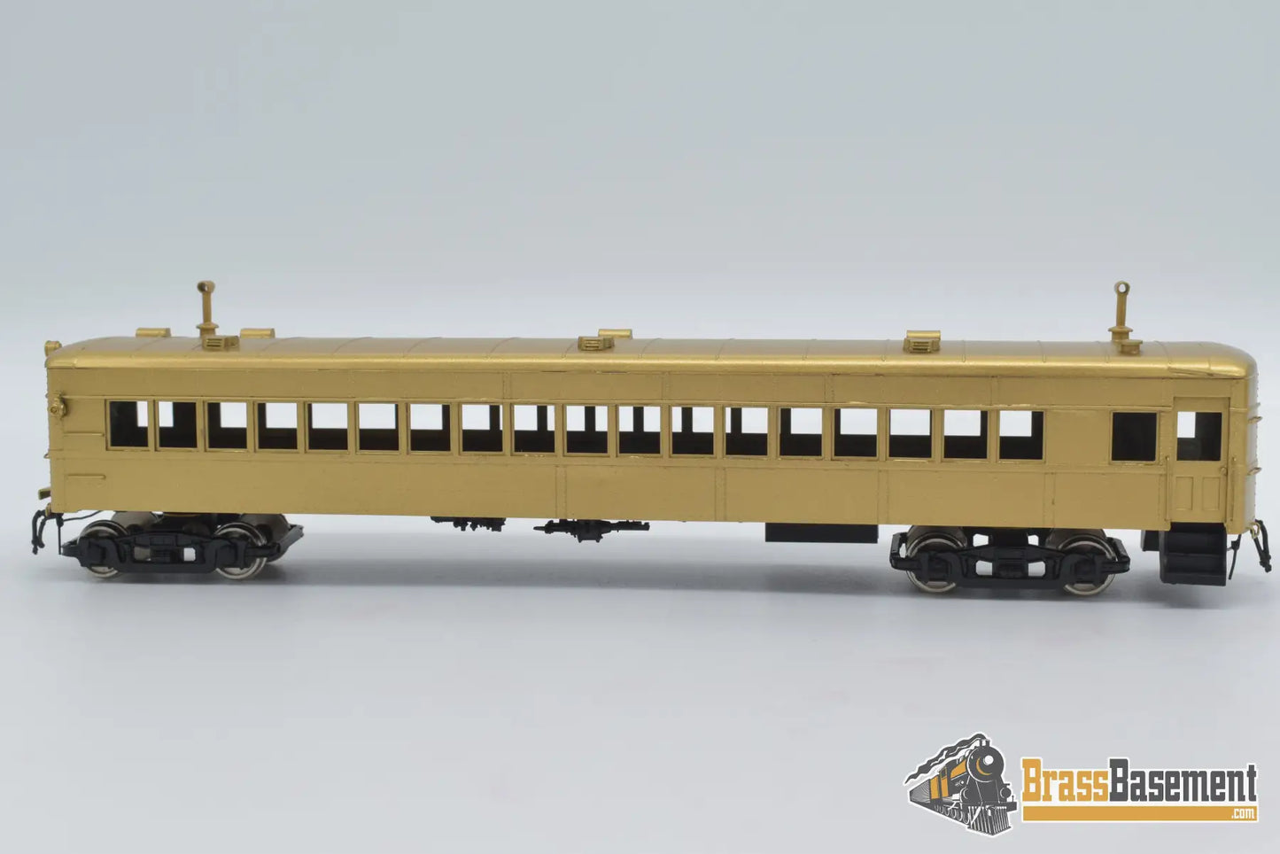 Ho Brass - Oriental Limited Great Northern Motor Car & Trailer Unpainted Mint Diesel