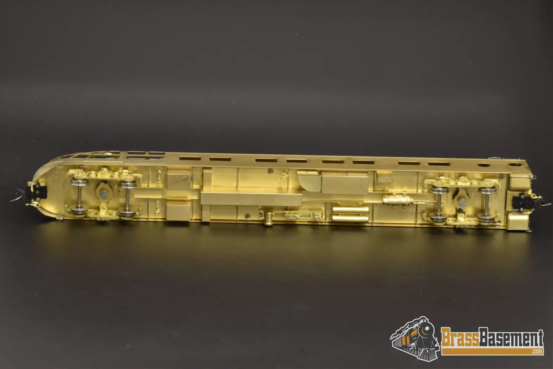 Ho Brass - Oriental Milwaukee Road Creek Sleeper Skytop Observation Car Mint Passenger