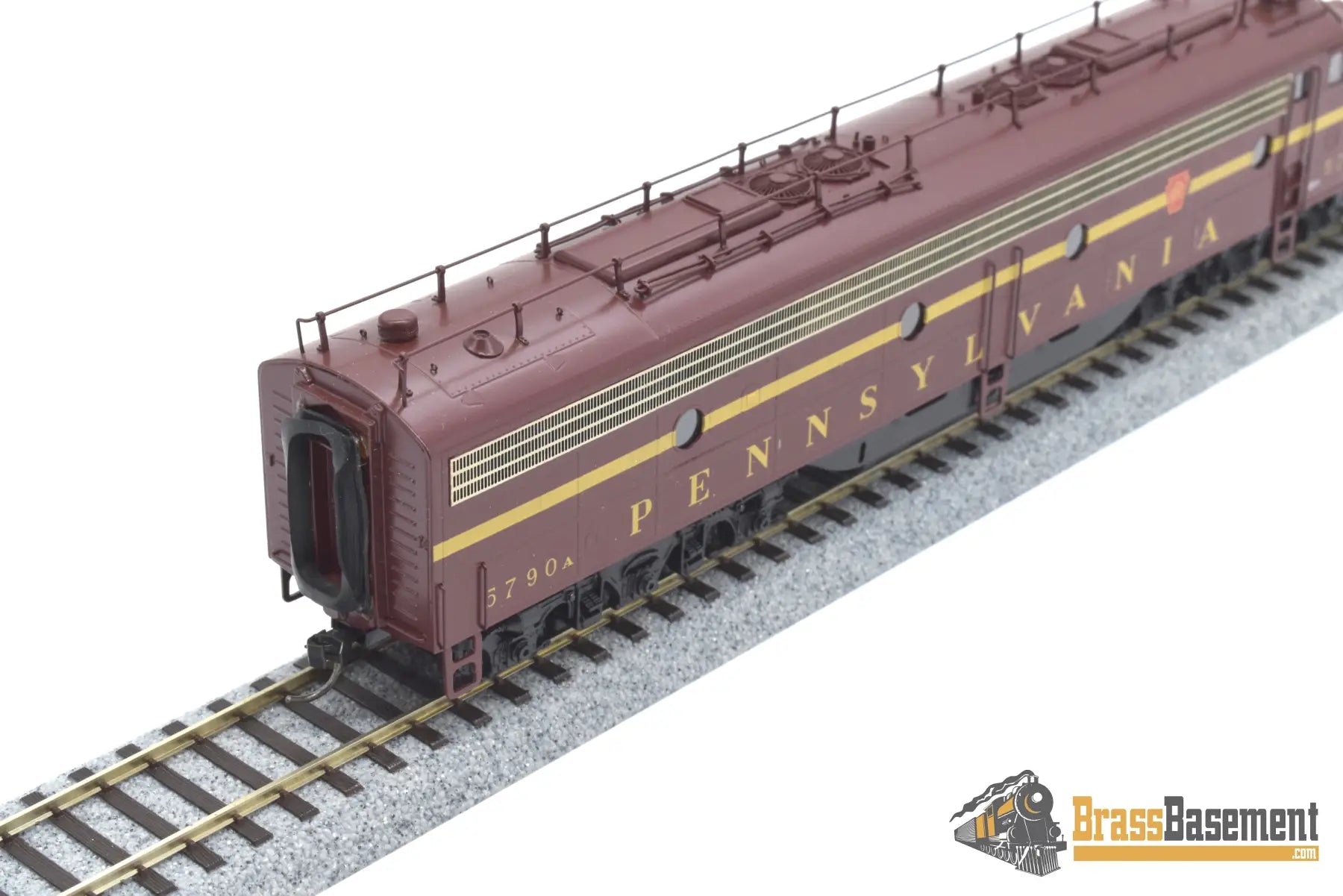 Ho Brass - Oriental Pennsylvania Prr E8 W/ Trainphone Pro Custom Paint 1960S Era Diesel