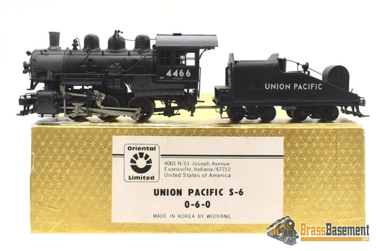 Ho Brass - Oriental Union Pacific Up S - 6 0 - 6 - 0 #4466 C/P Coasting Drive