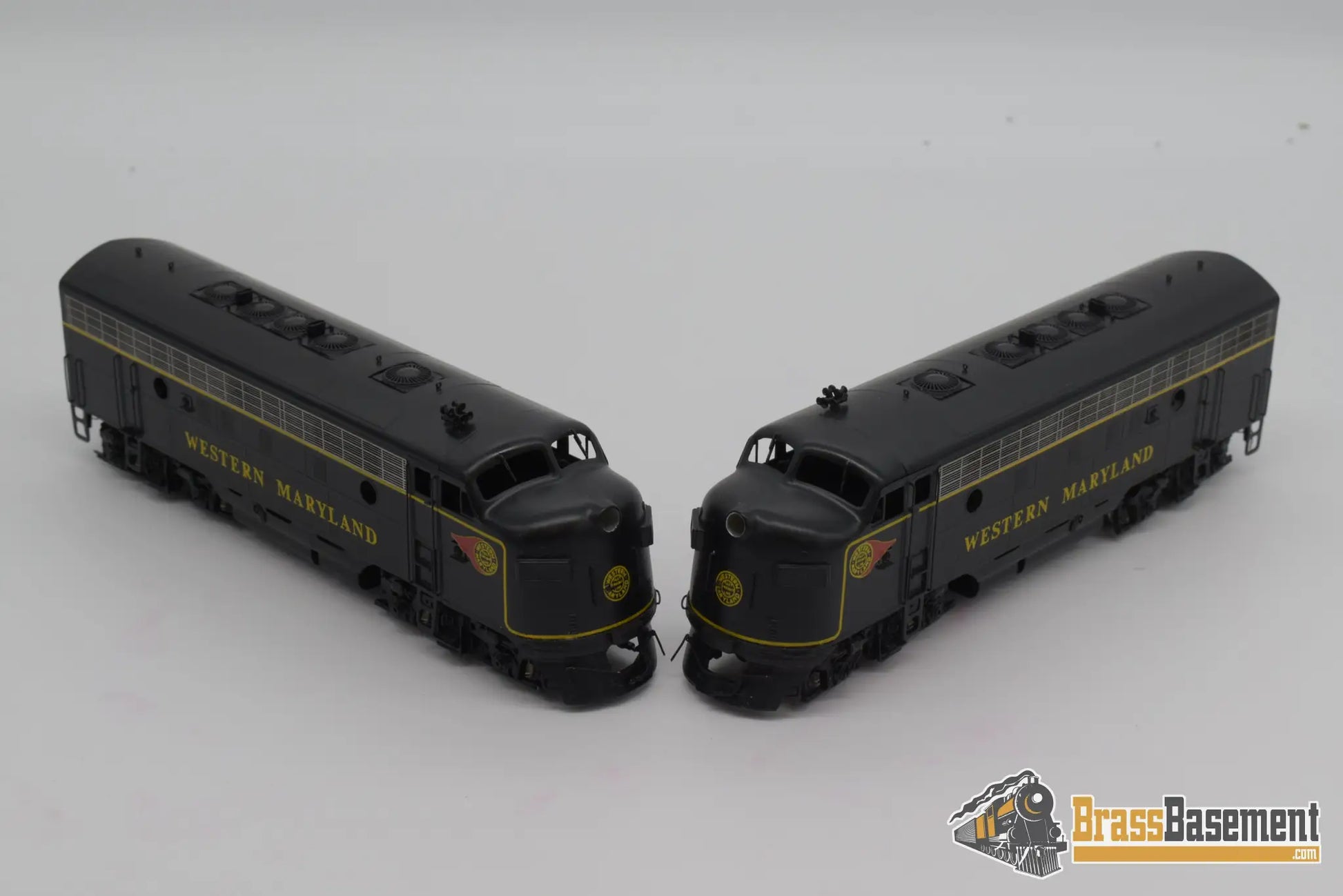 Ho Brass - Oriental Western Maryland Wm F7 Aba Set Mint Diesel