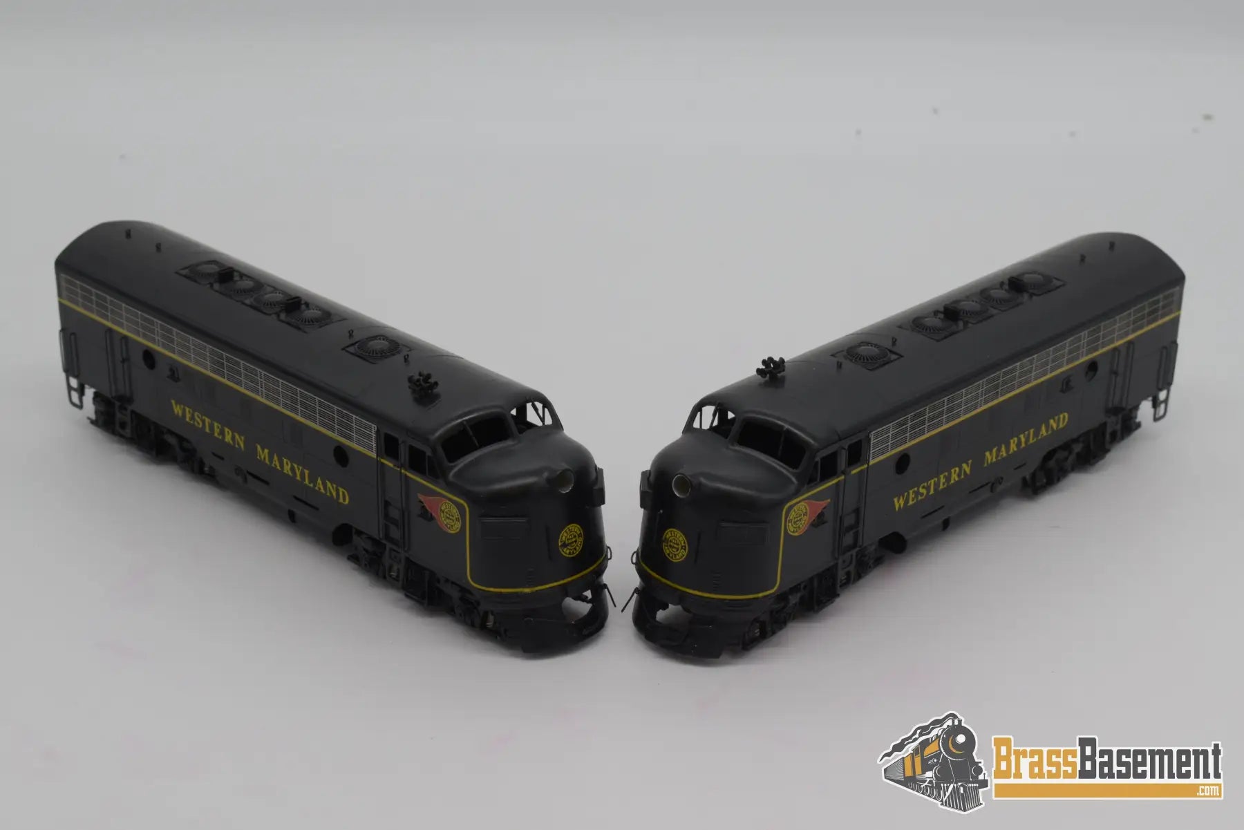 Ho Brass - Oriental Western Maryland Wm F7 Aba Set Mint Diesel