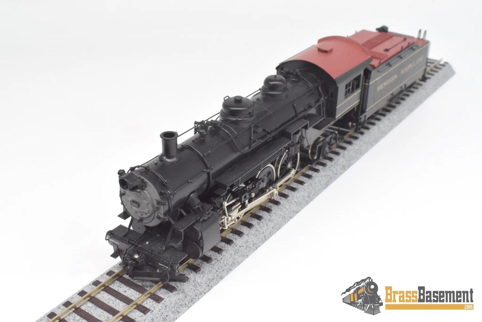Ho Brass - Ortl P4940 Western Maryland Wm 4-6-2 K-2 Pacific Factory Painted Oil Version Steam