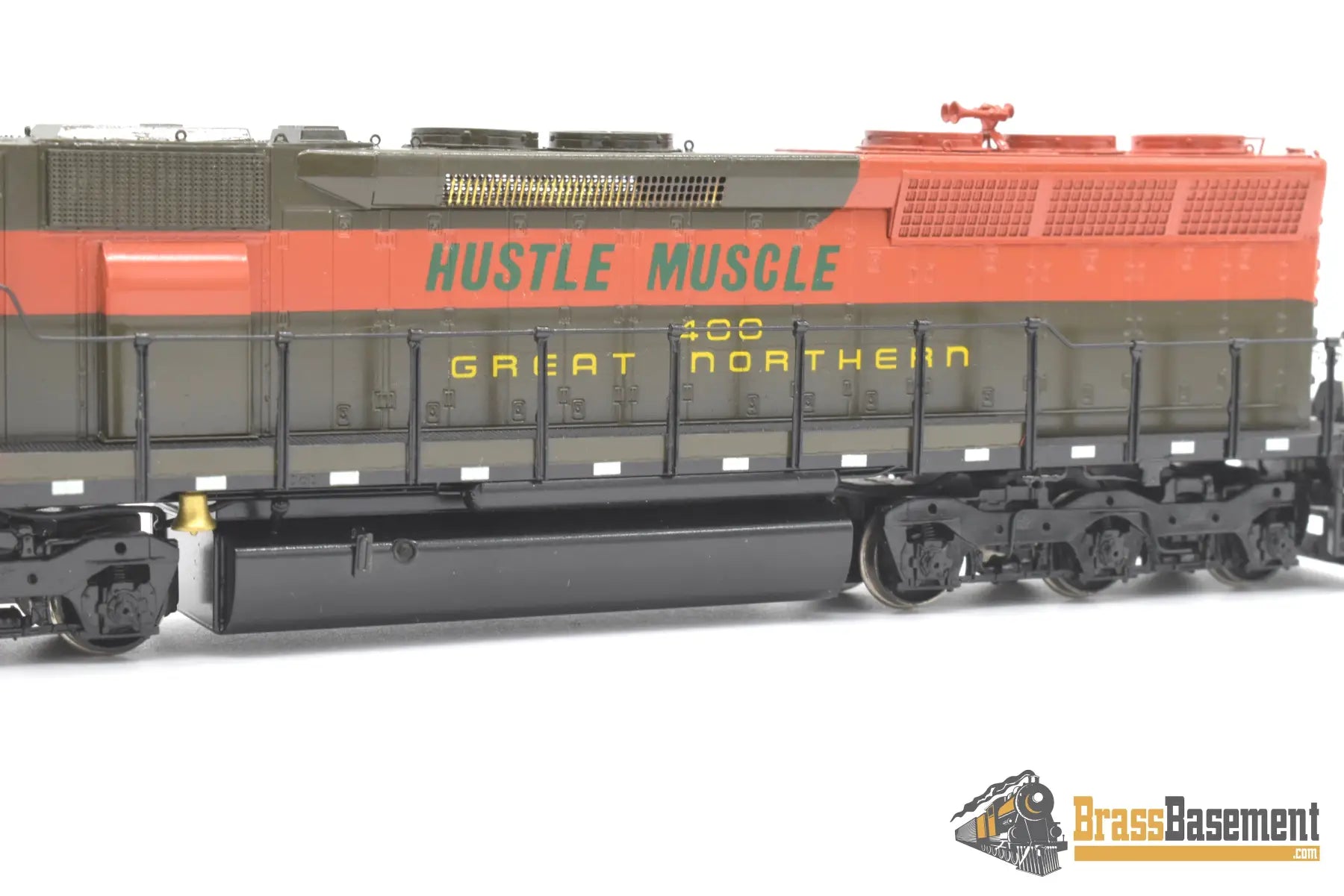 Ho Brass - Overland Great Northern Gn Sd45 #400 ‘Hustle Muscle’ C/P Nice Diesel
