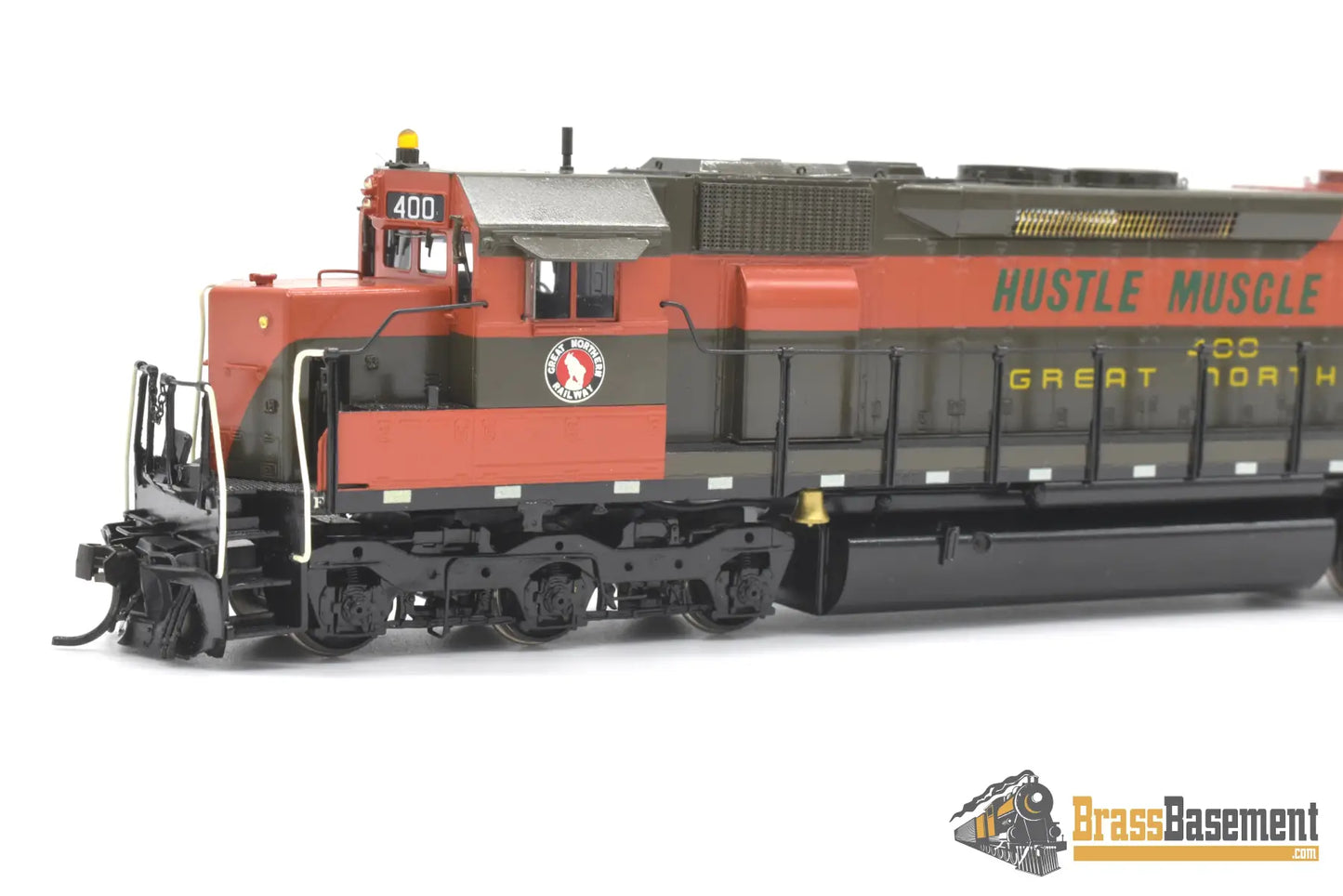 Ho Brass - Overland Great Northern Gn Sd45 #400 ‘Hustle Muscle’ C/P Nice Diesel