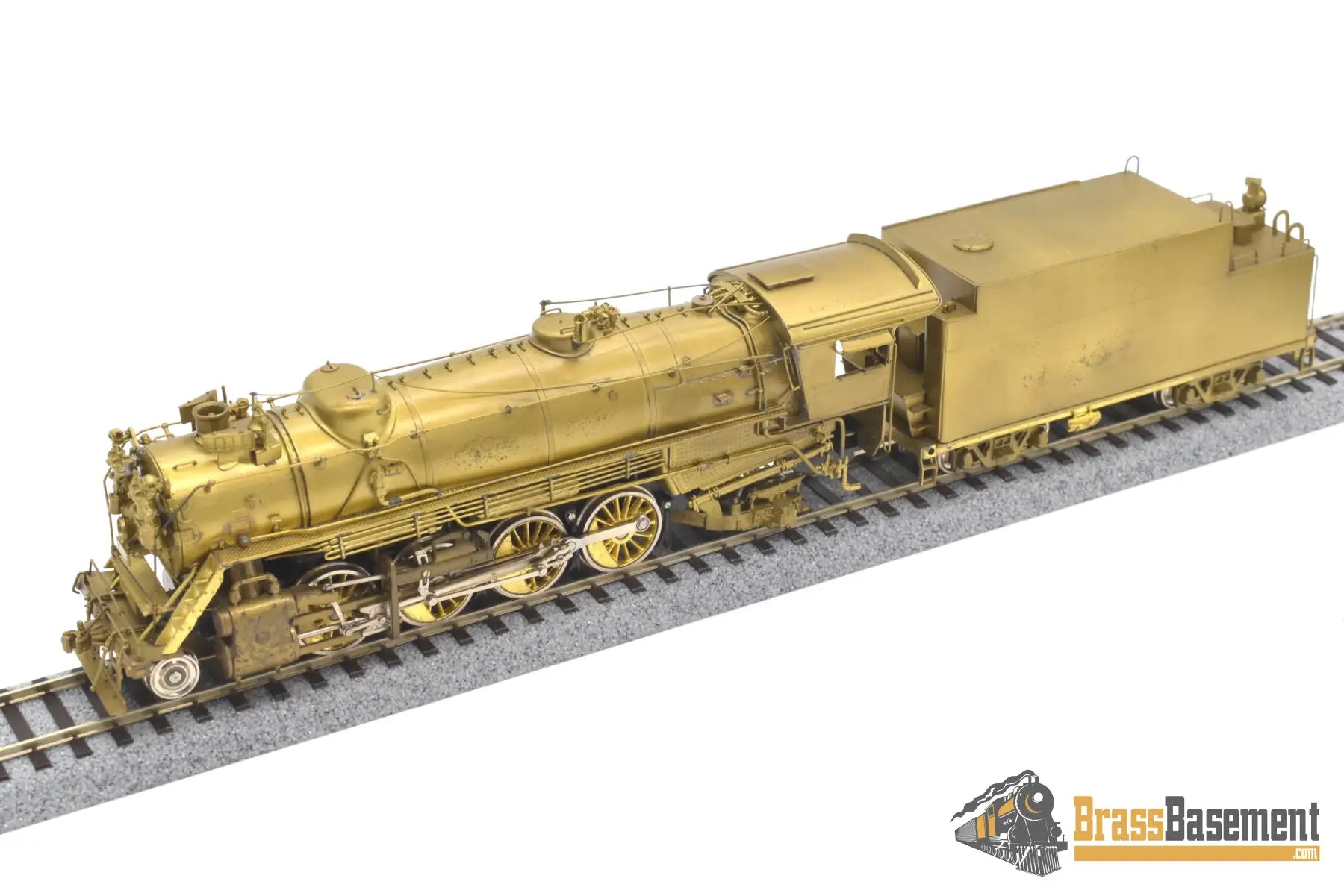 Ho Brass - Overland Great Northern O - 3 2 - 8 - 2 Mikado Unpainted