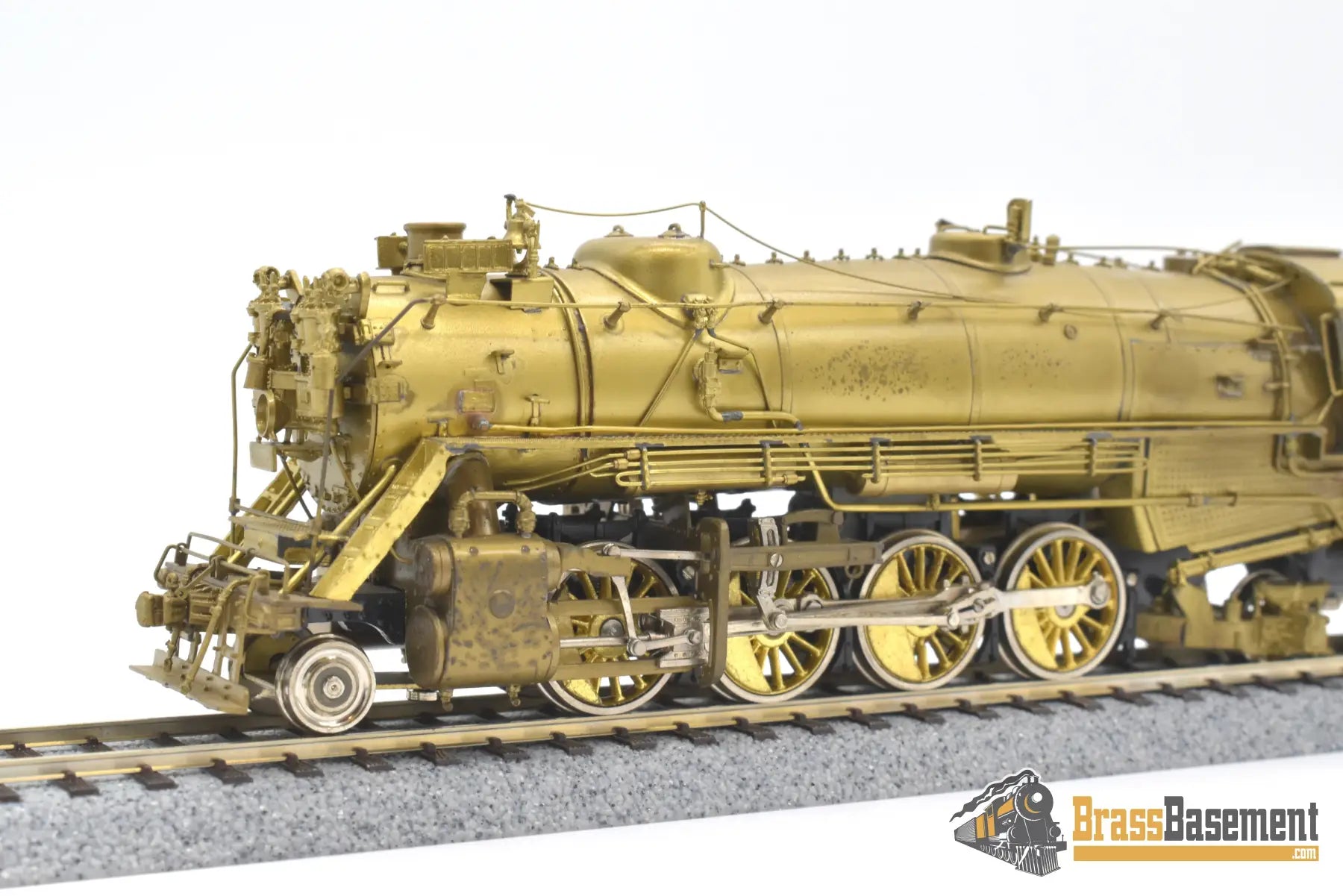 Ho Brass - Overland Great Northern O - 3 2 - 8 - 2 Mikado Unpainted