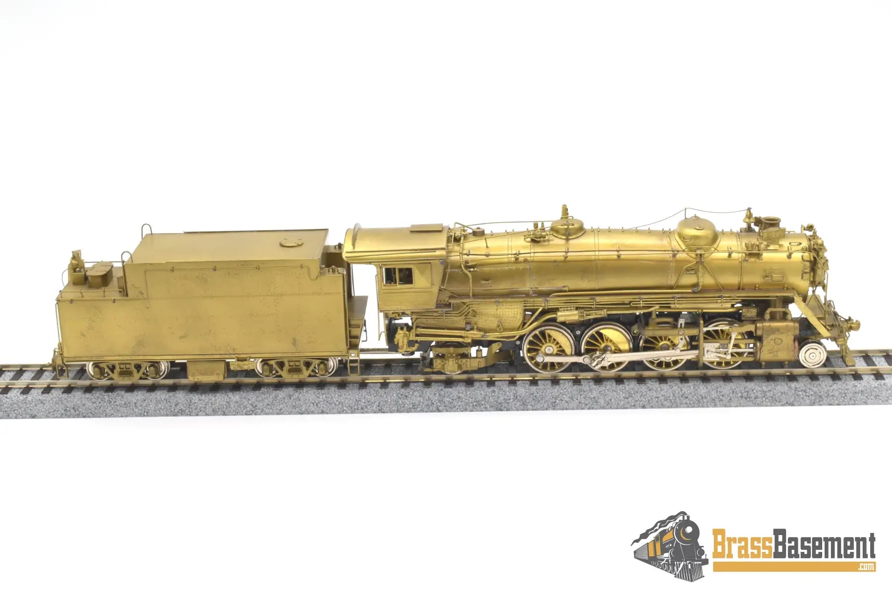 Ho Brass - Overland Great Northern O - 3 2 - 8 - 2 Mikado Unpainted